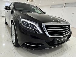 Mercedes Benz S400L R19 LED 2015 Black Rear Entertainment